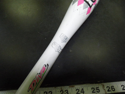 Used Louisville Slugger One Piece Diva 28 in 16.5 oz -11.5