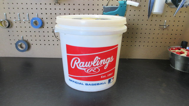 Load image into Gallery viewer, Used Baseballs W/ Rawlings Bucket
