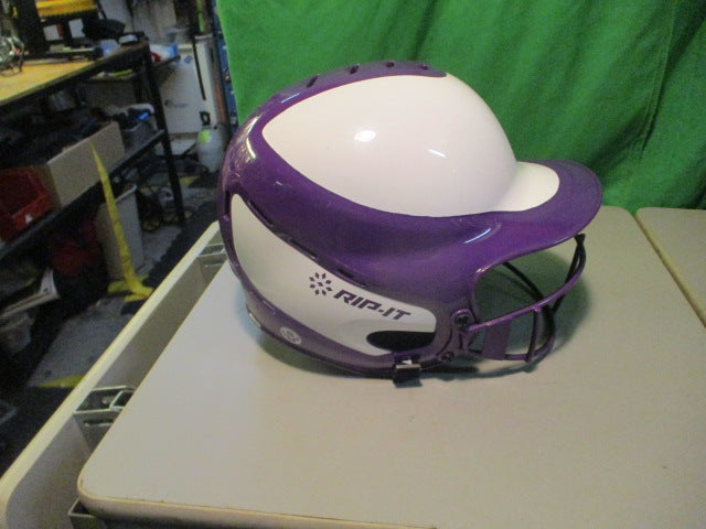 Load image into Gallery viewer, Used Rip-It Size 6 - 6 7/8 Batting Helmet W/ Facemask
