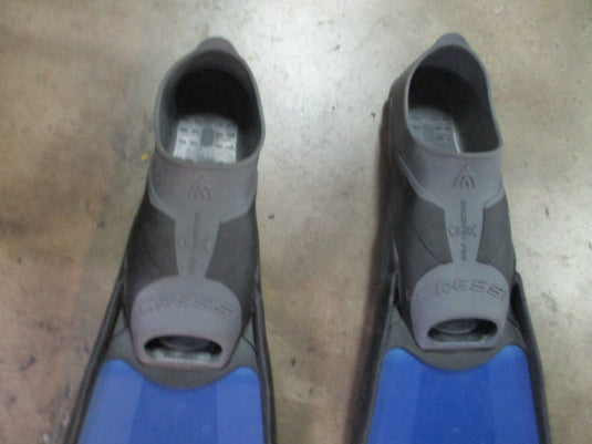 Used Cressi Cara Modular Impulse Fins Size 42-43 (8/9)