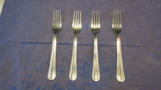 Used Stainless Steel Forks - Set of 4