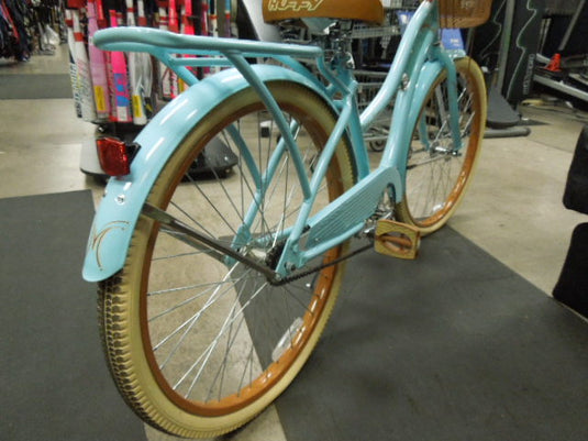 Used Huffy Nel Lusso 26" Beach Cruiser With Basket and Cup Holder