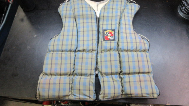Load image into Gallery viewer, Used Sterns Plaid Life Jacket - Size Ladies Adult Small
