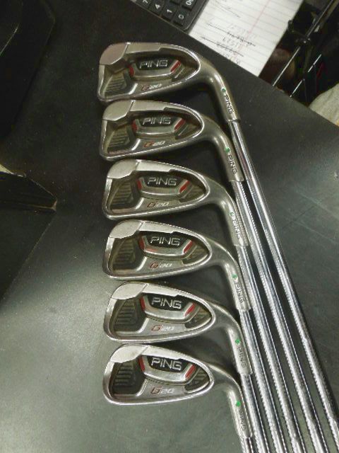 Load image into Gallery viewer, Used Ping G20 Green Dot 6pc Set 5-9 Iron and Wedge RH
