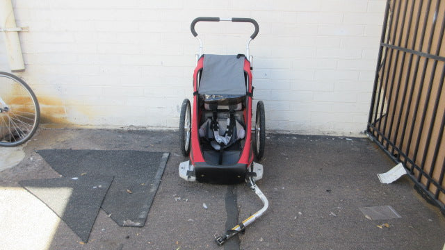 Load image into Gallery viewer, Used Thule Chariot Single Rider Bicycle Trailer
