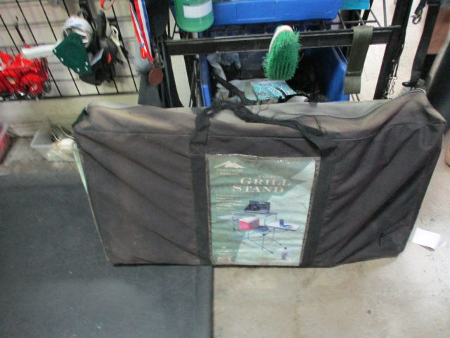Load image into Gallery viewer, Used Northwest Territory Folding Grill Stand -Bottom Grill Stand Has Slight Bend
