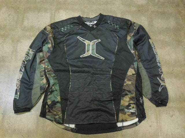 Load image into Gallery viewer, Used Invert by Empire Padded Camo Paintball Jersey Size XXLarge
