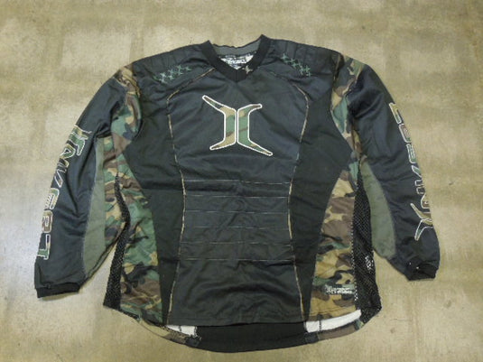 Used Invert by Empire Padded Camo Paintball Jersey Size XXLarge