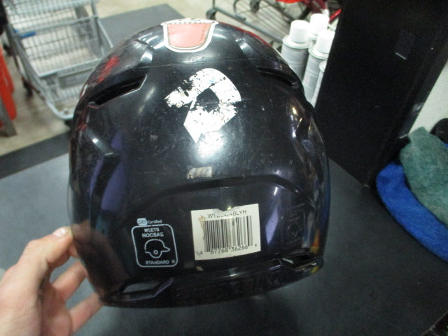 Load image into Gallery viewer, Used Demarini Batting Helmet With Mask Size 6 1/2 And Below
