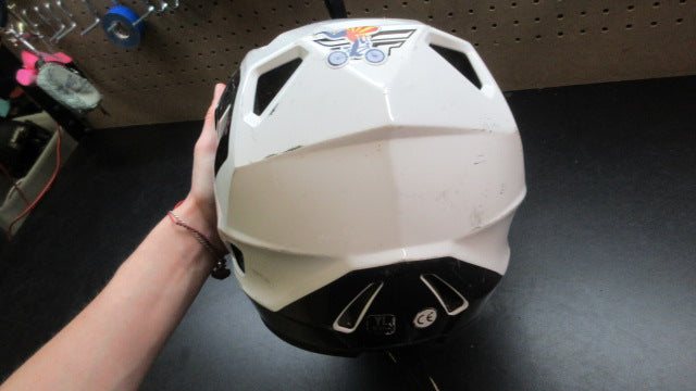 Load image into Gallery viewer, Used Fly Rayce Motorcross Helmet - Size Youth Large
