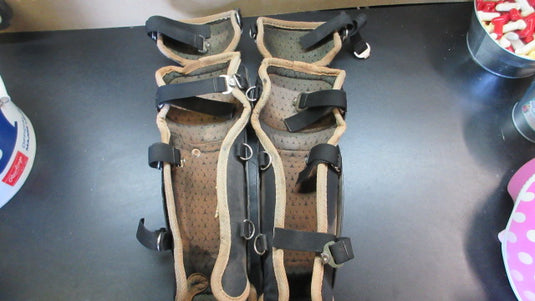 Used Easton Catchers Shin Guards - Youth