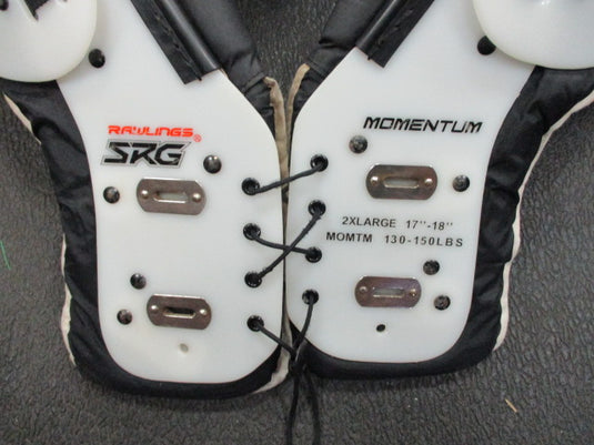 Used Rawlings SRG Momentum Size Youth 2XL Football Shoulder Pads