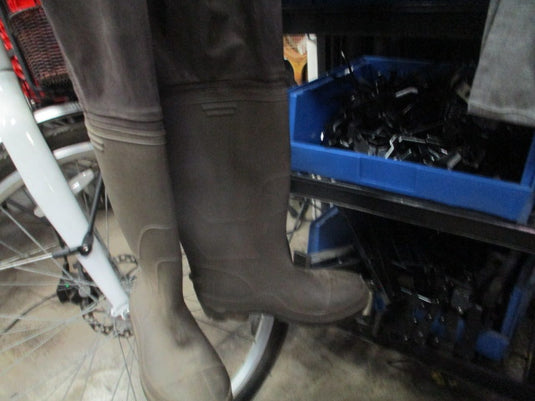 Used Dark Lightning Chest Waders Breathable Basic - Adult
