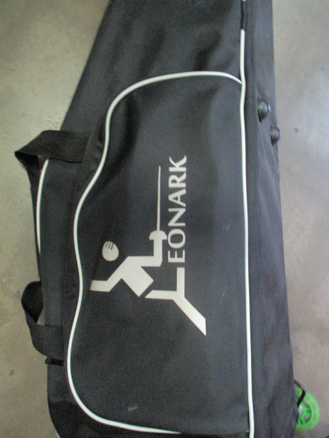 Used LEONARK Fencing Draw-bar Wheel Bag for Epee Saber and Foil