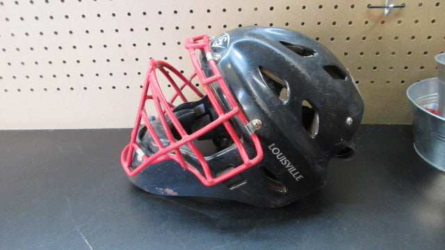 Load image into Gallery viewer, Used Louisville Slugger Catchers Helmet - Size 6 3/8 - 7 1/8
