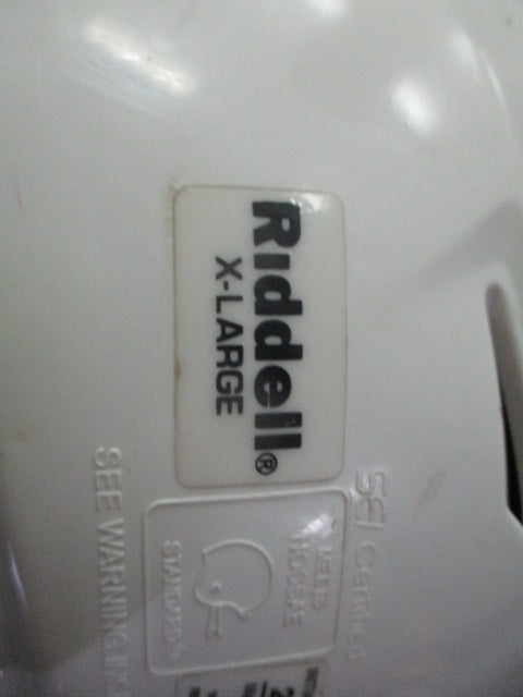 Used 2024  Riddell Speedflex dult XL White football helmet