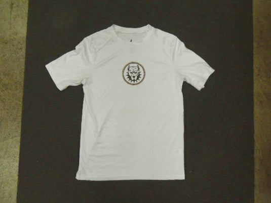 Used BSN Sports Made Baseball Practice Shirt in White Size YXL