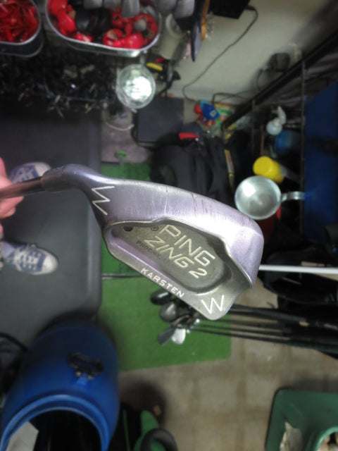 Load image into Gallery viewer, Used PING Zing 2 Black Dot 7pc Left Hand Iron Set 3-9i and W (No 7 Iron)
