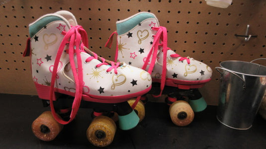 Used Circle Society Jojo Siwa Roller Skates - Size 12-3