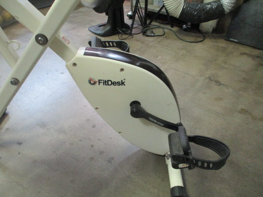 Used FitDesk Pedal Desk 2.0 Exercise Bike with Sliding Desk Platform