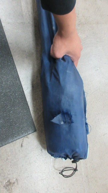 Used Camping Youth Chair Green/Blue