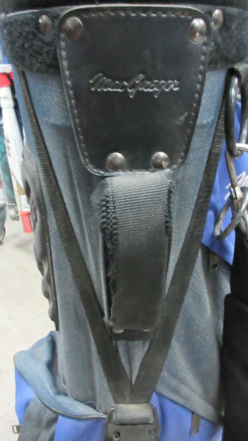 Load image into Gallery viewer, Used MacGregor 5 Divider Lightweiht Golf Bag w/ Rain Cover - Wear and Tears
