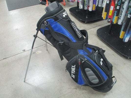 Used Yonex Black/Blue Golf Stand Bag