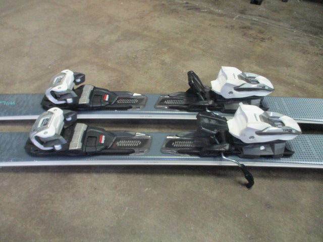 Load image into Gallery viewer, Used Nordica Wild Belle 74 168cm Downhill Skis w/ Marker Bindings
