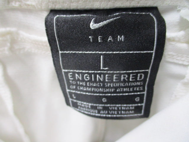 Load image into Gallery viewer, Used Nike White Knicker Bottom Pants Adult Size Large
