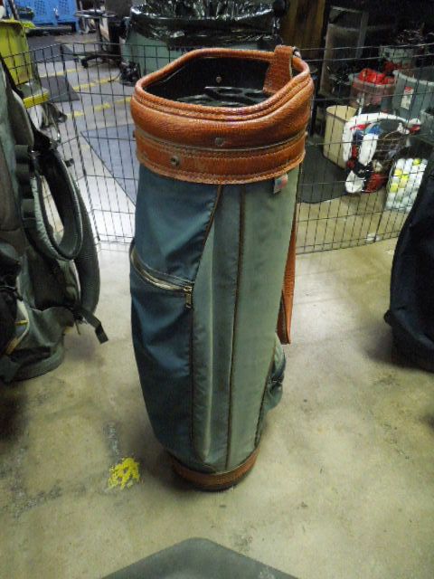 Used Vintage Palmer Pro Group Leather Golf Bag