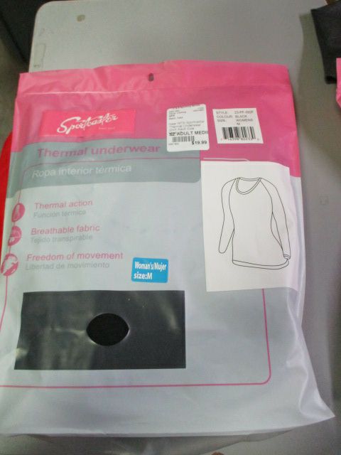 Load image into Gallery viewer, New Sportcaster Thermal Underwear Shirt Women&#39;s Adult Size Medium

