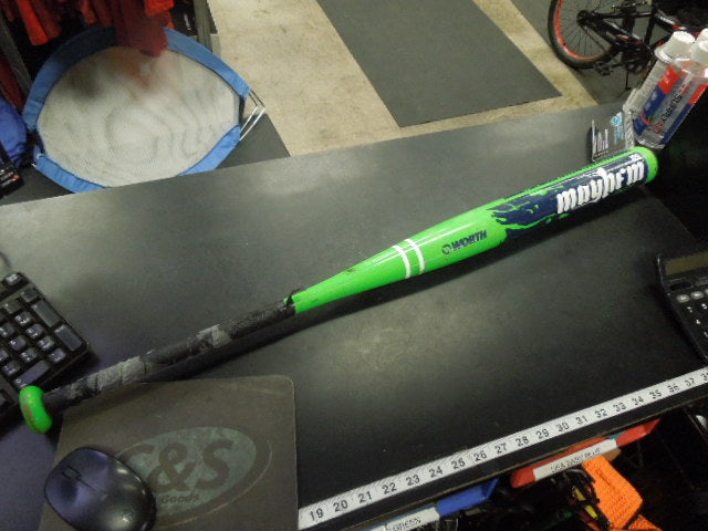 Load image into Gallery viewer, Used Worth Mayhem 120 "OG Booger" May120 Slowpitch Softball Bat 34 in 26 oz -8
