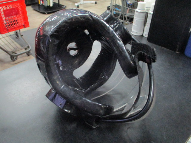 Load image into Gallery viewer, Used Champion Foam Head Gear in Black With Macho Face Shield Size Small
