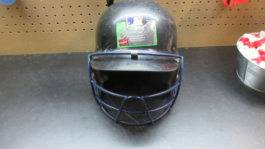 Used Rawlings Batting Helmet W/ Mask - Size 6 1/2