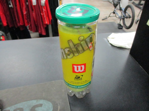 Used Wilson Championship Pack Of 3 Tennis Balls