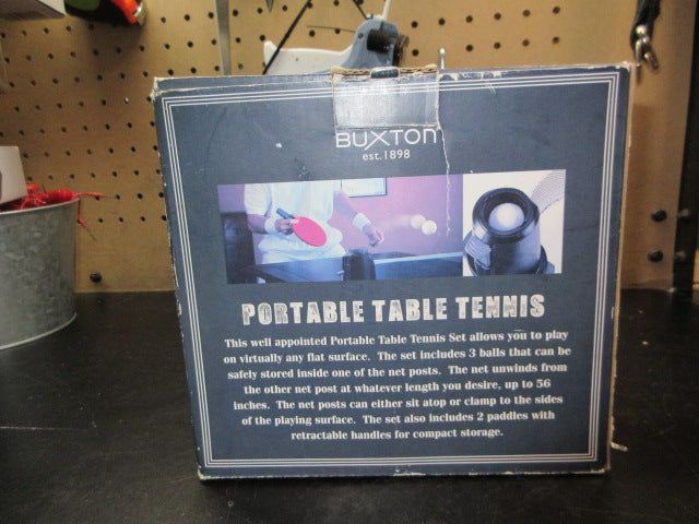 Load image into Gallery viewer, Buxton Mini Portable Table Tennis
