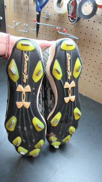 Used Under Armour Deception DT Metal Baseball Cleats - Size 11.5
