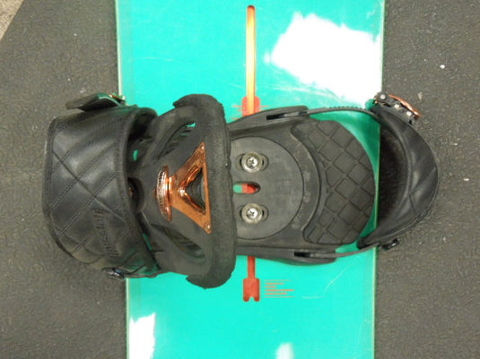 Used Burton Sherlock FlyingV 154cm Snowboard w/Matching Burton Mission Bindings