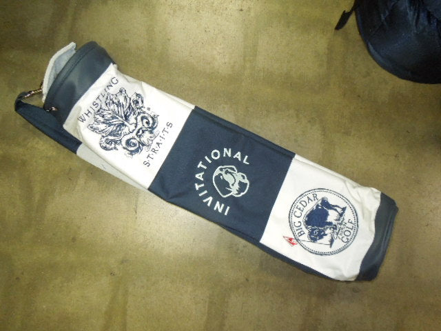 Load image into Gallery viewer, Used Whistling Straits Invitational Golf Sunday Bag
