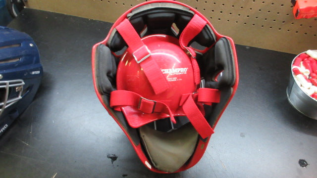 Load image into Gallery viewer, Used Champro Optimus Hockey Style Catchers Helmet - 7" - 7 1/2"
