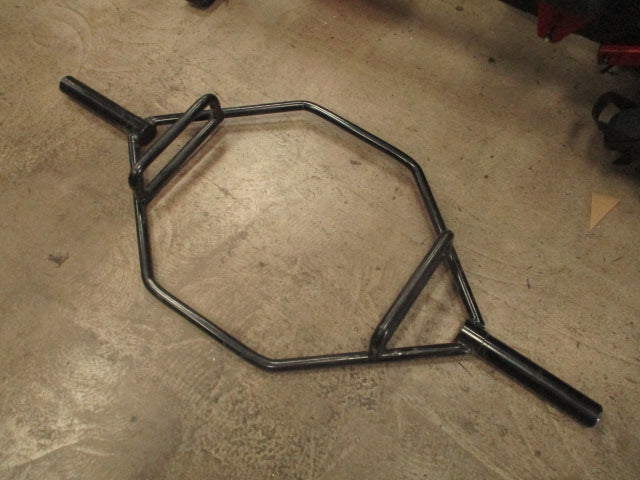 Load image into Gallery viewer, Used Black 50lb Olympic Hex Bar
