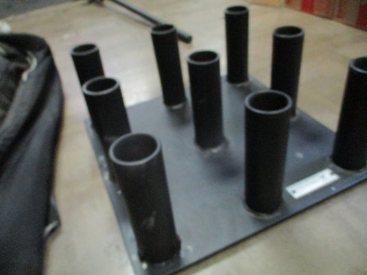 Used CFF Olympic 9 Piece Bar Holder