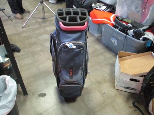 Used Ping Traverse Navy Black Cart Bag Golf Bag