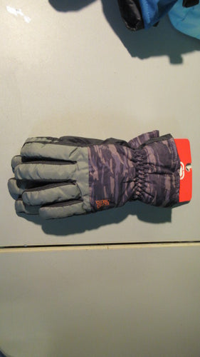 Ecko Unlimited Olive Snow Gloves Size Medium