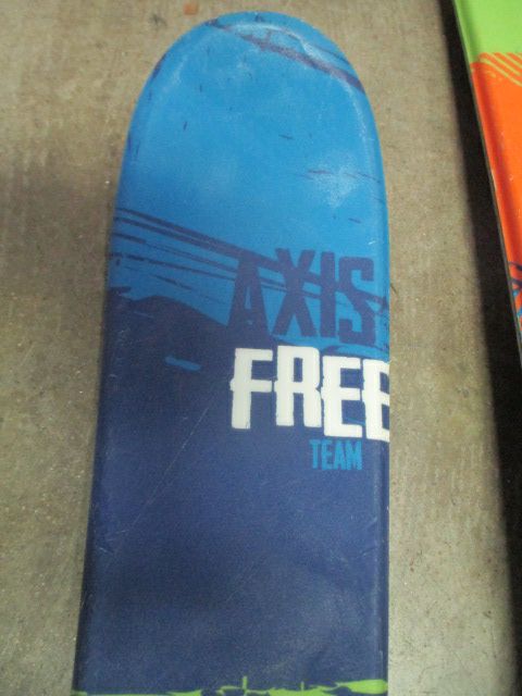 Used Axis Free Team Sinflex 130 cm Downhill Skis w/ Look Bindings - small wear