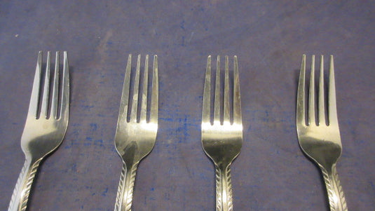 Used Stainless Steel Forks - Set of 4