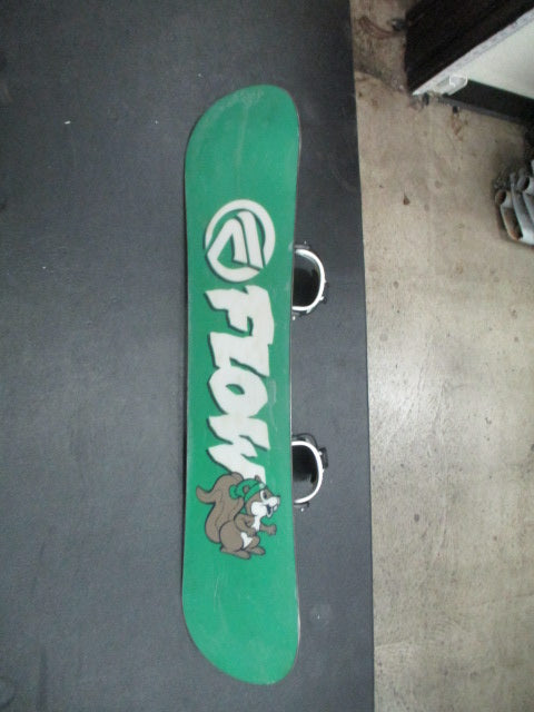 Load image into Gallery viewer, Used Flow Micro Mini 110Cm SnowBoard W/ Flow Bindings
