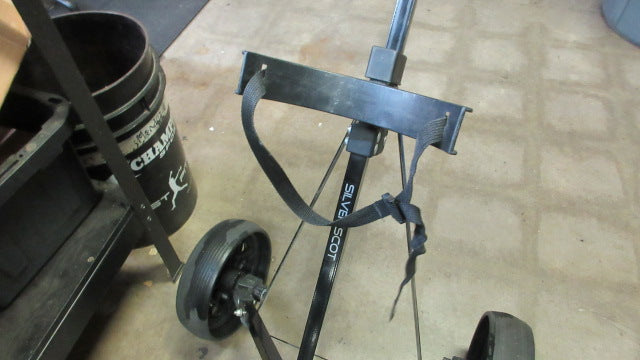 Load image into Gallery viewer, Used Tommy Armour Silver Scot TA-25 Golf Pull Cart- missing bottom strap
