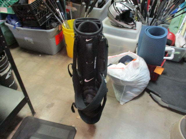 Load image into Gallery viewer, Used Nike Sport Lite  Bag Golf Bag Black Stand bag
