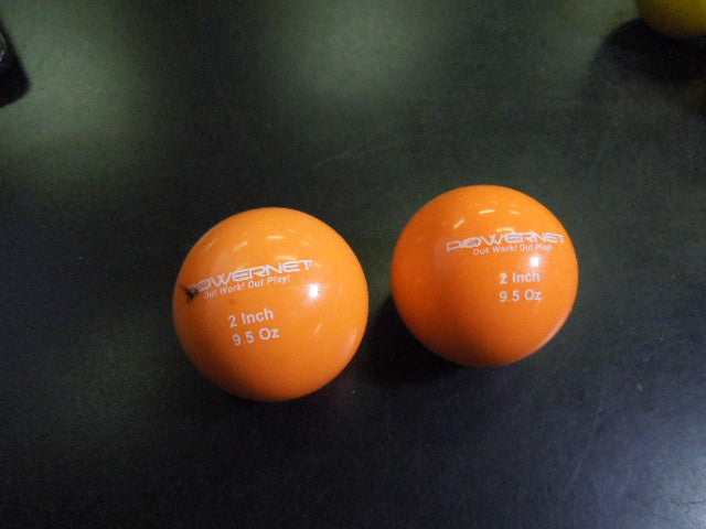 Load image into Gallery viewer, Used Powernet Set of 10 Weighted 2" Ball Set with bag
